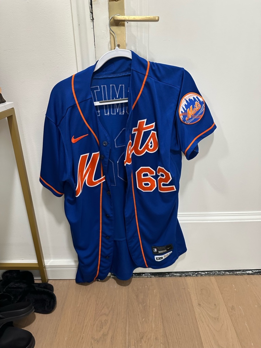 Authentic Drew Smith Mets Jersey (Nike)